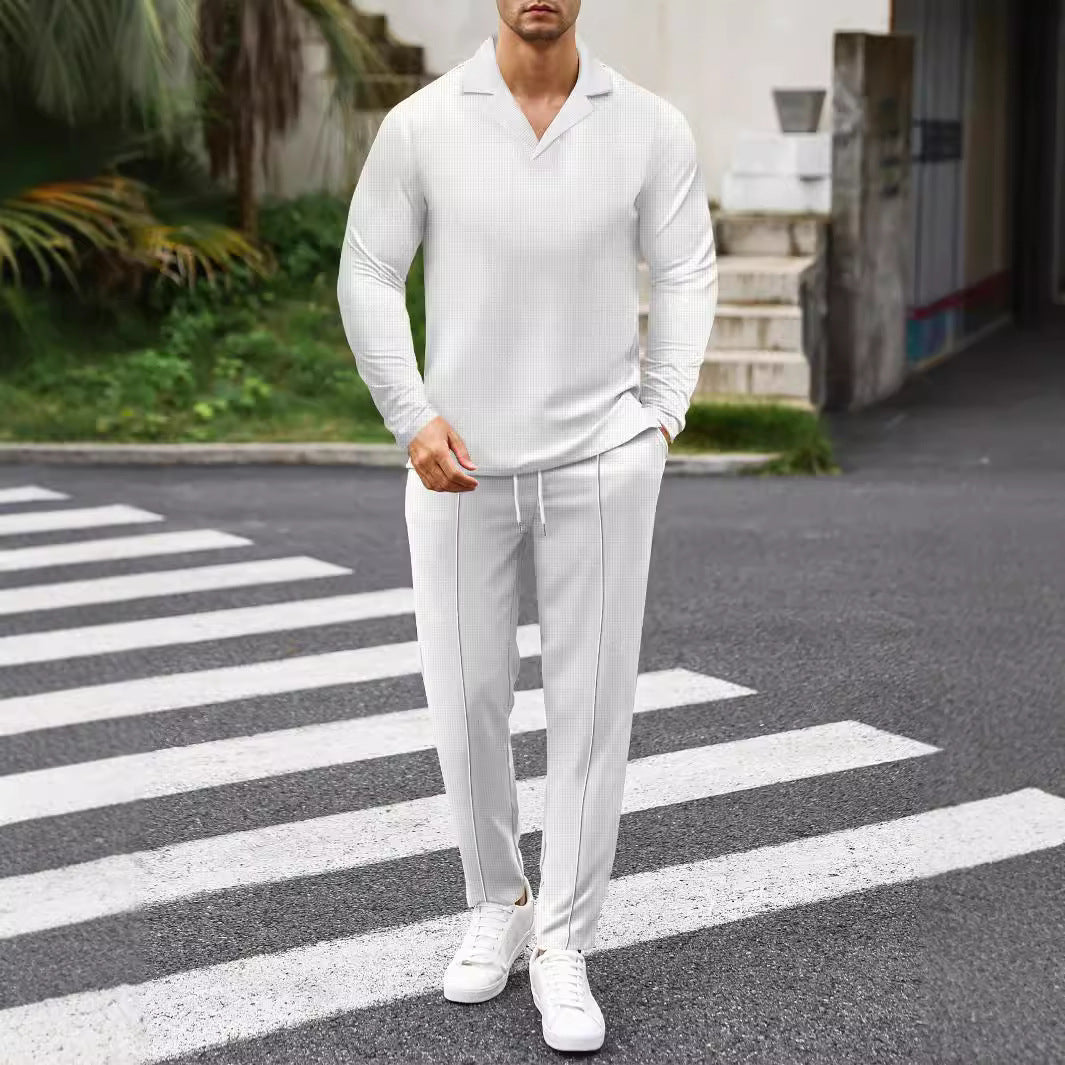 Autumn And Winter Solid Suit