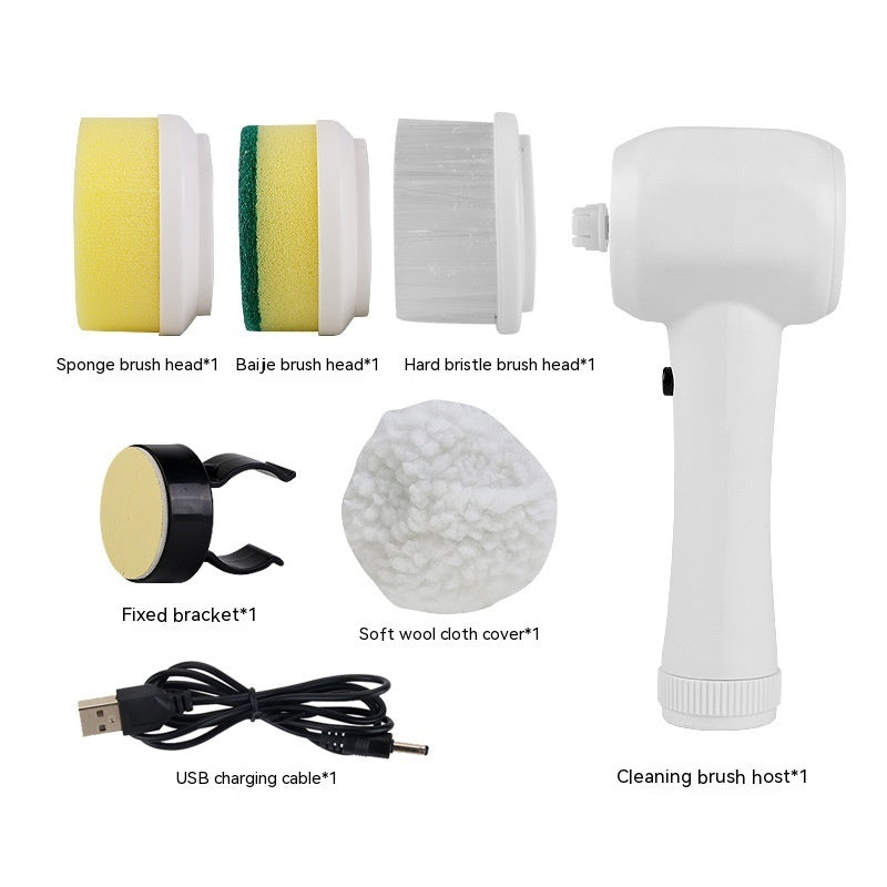 4 In 1 Portable Electric Cleaning Brush