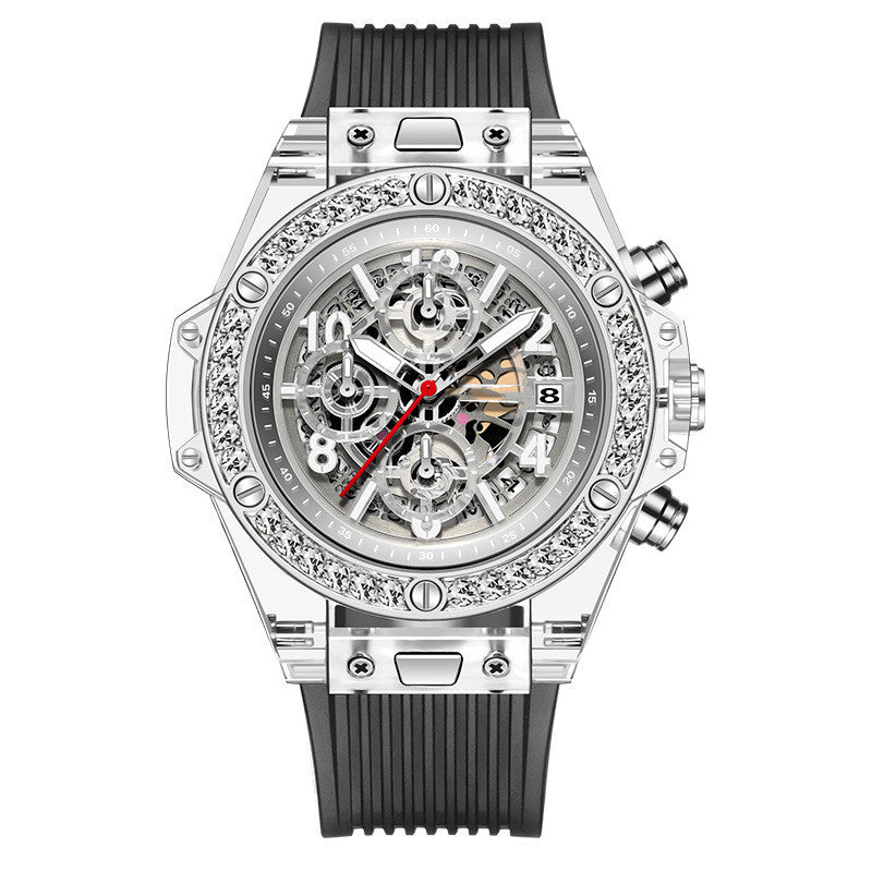 D Inlaid Transparent Waterproof Quartz