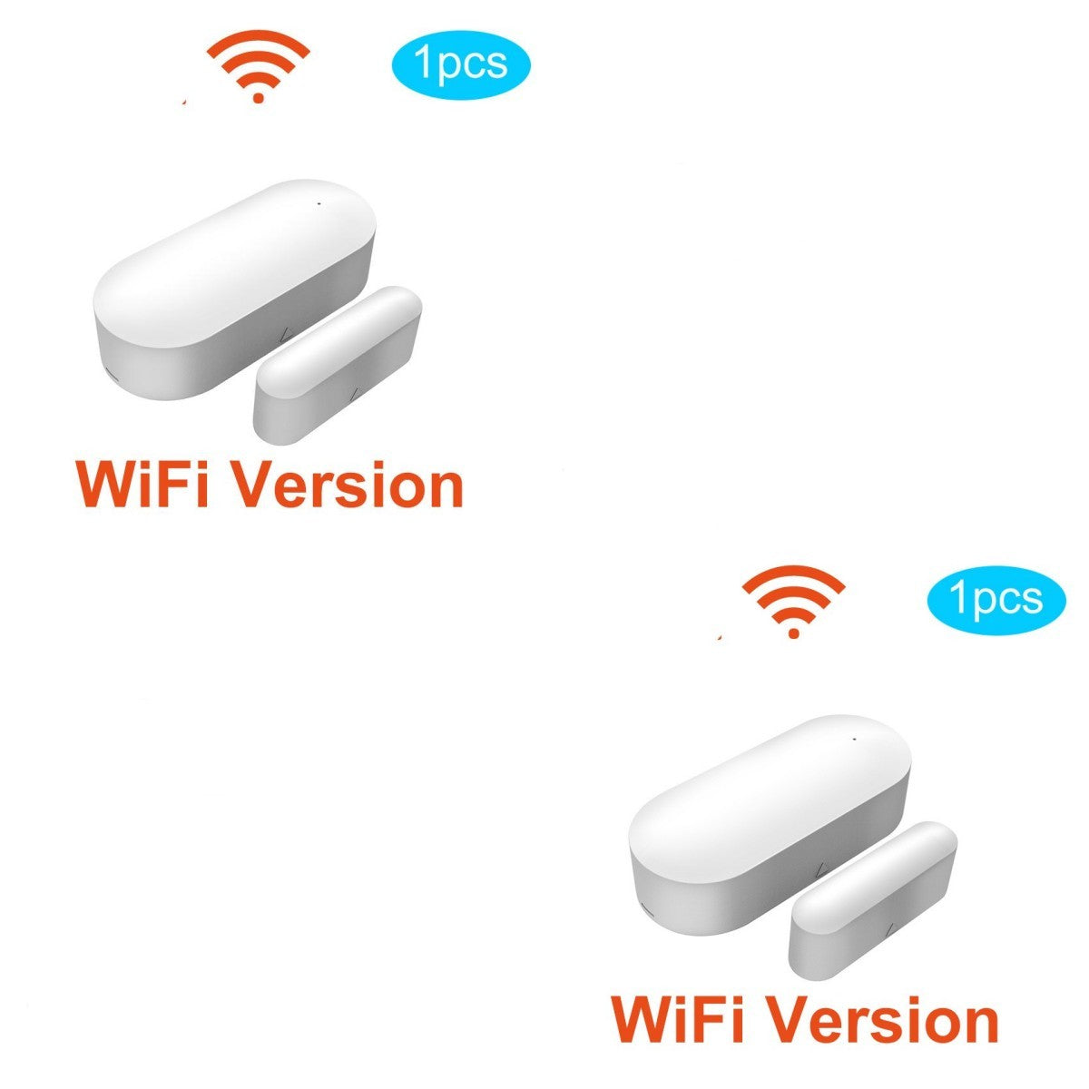 Tuya Wifi Smart Door Magnetic Anti-theft Alarm With App