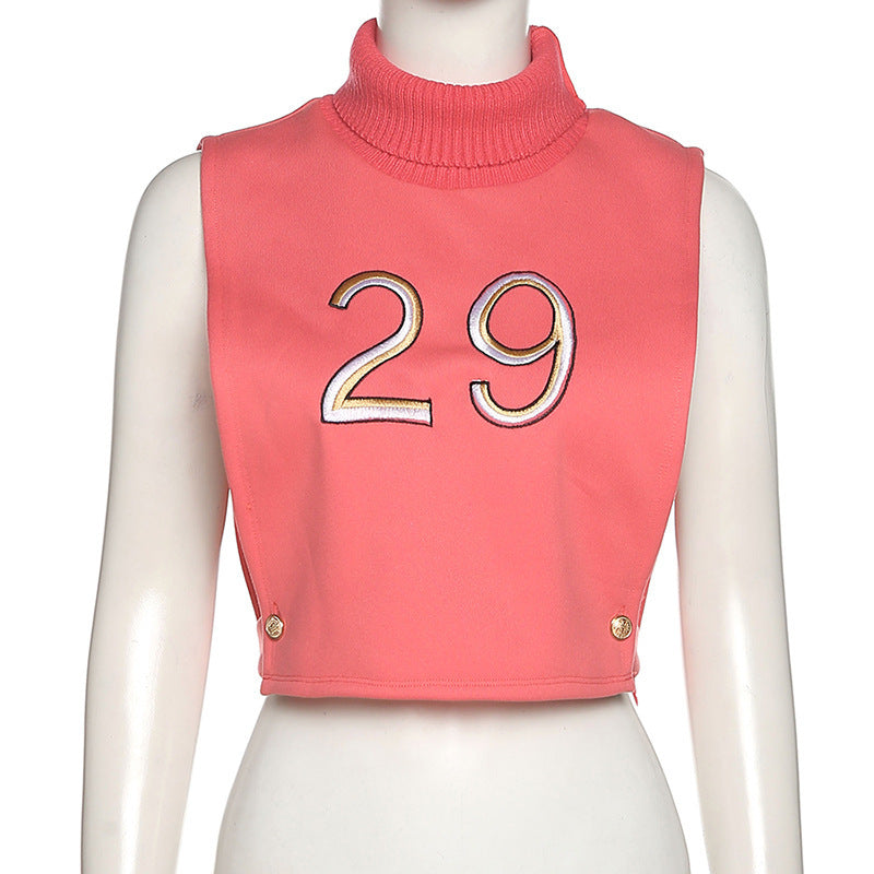 Embroidered Loose Pullover Top